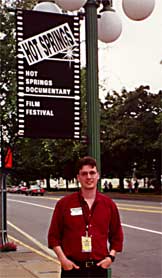 Wyrick at Hot Springs Documentary Film Festival